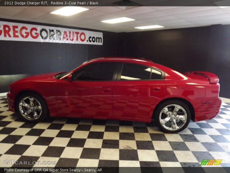 Redline 3-Coat Pearl / Black 2012 Dodge Charger R/T