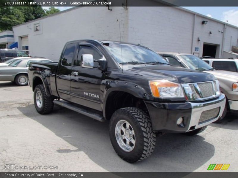 Galaxy Black / Charcoal 2008 Nissan Titan XE King Cab 4x4