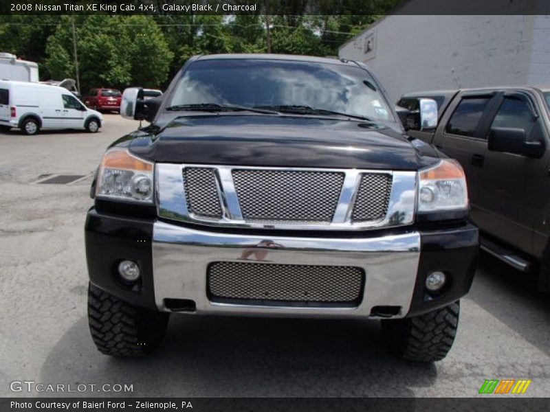 Galaxy Black / Charcoal 2008 Nissan Titan XE King Cab 4x4