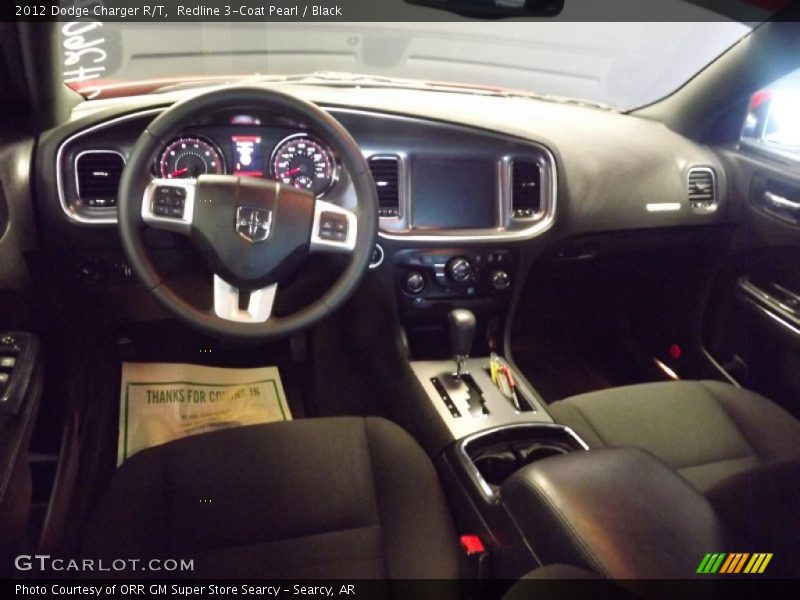 Redline 3-Coat Pearl / Black 2012 Dodge Charger R/T