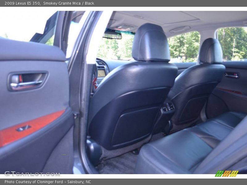 Smokey Granite Mica / Black 2009 Lexus ES 350