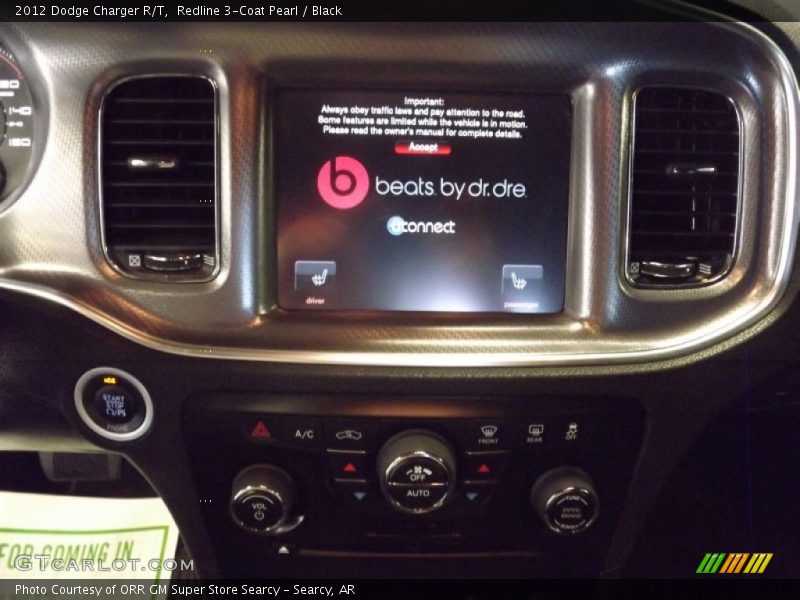 Redline 3-Coat Pearl / Black 2012 Dodge Charger R/T
