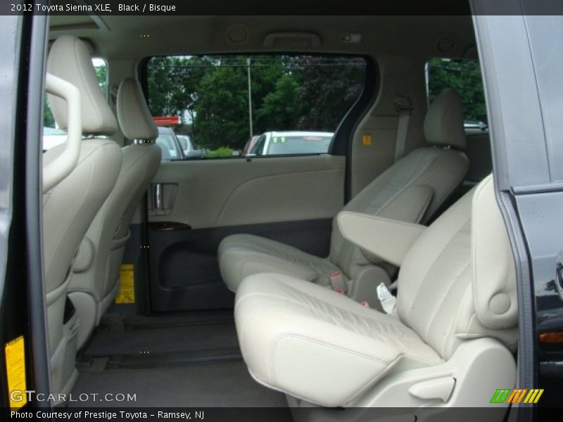 Black / Bisque 2012 Toyota Sienna XLE