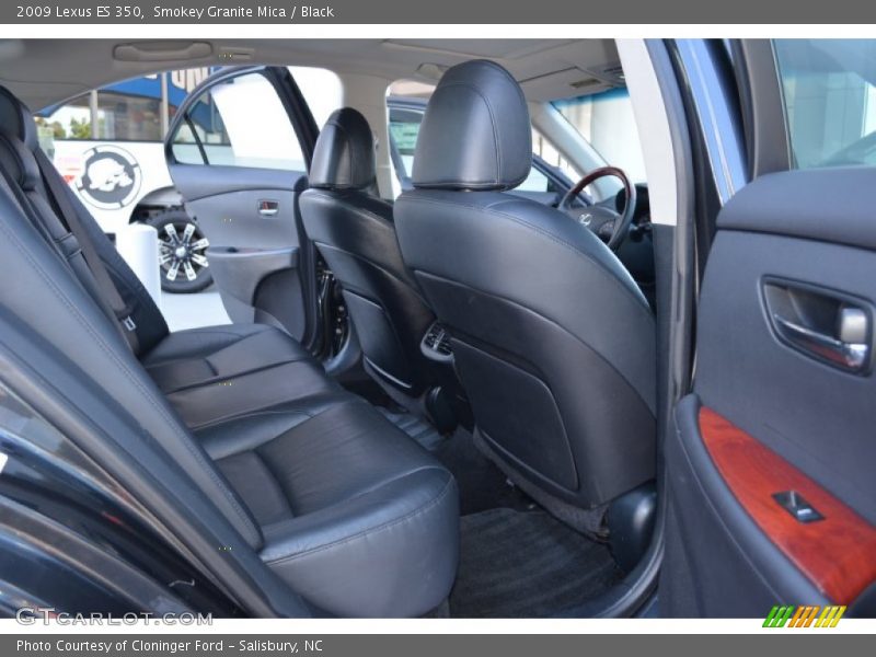 Smokey Granite Mica / Black 2009 Lexus ES 350