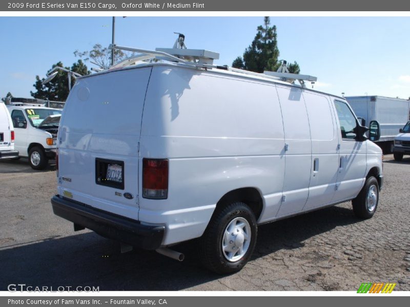 Oxford White / Medium Flint 2009 Ford E Series Van E150 Cargo