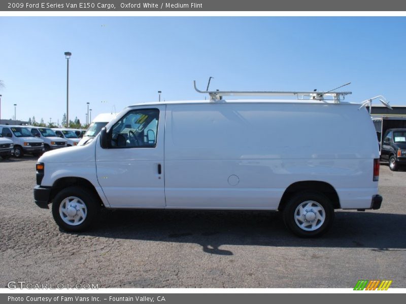 Oxford White / Medium Flint 2009 Ford E Series Van E150 Cargo