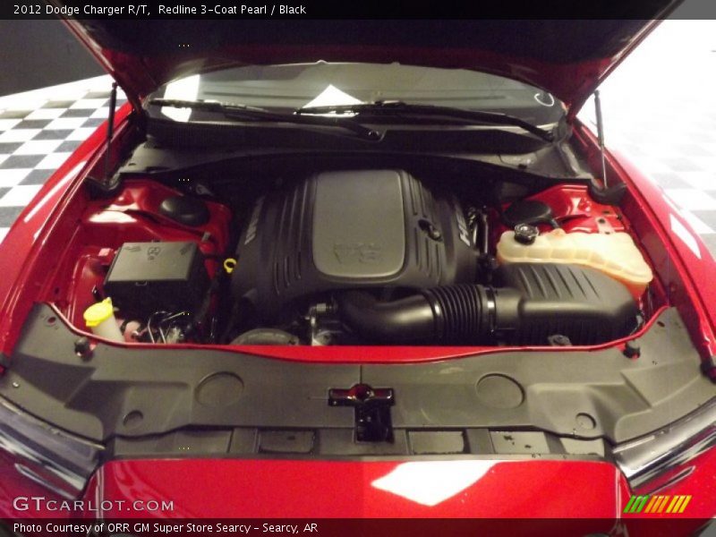 Redline 3-Coat Pearl / Black 2012 Dodge Charger R/T