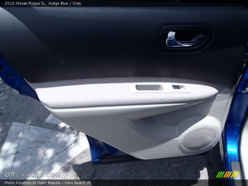 Indigo Blue / Gray 2010 Nissan Rogue SL