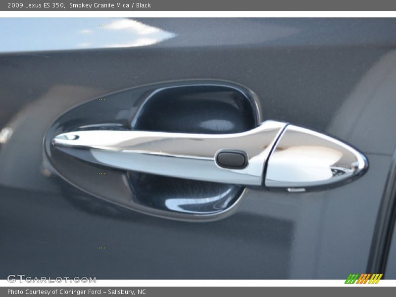 Smokey Granite Mica / Black 2009 Lexus ES 350