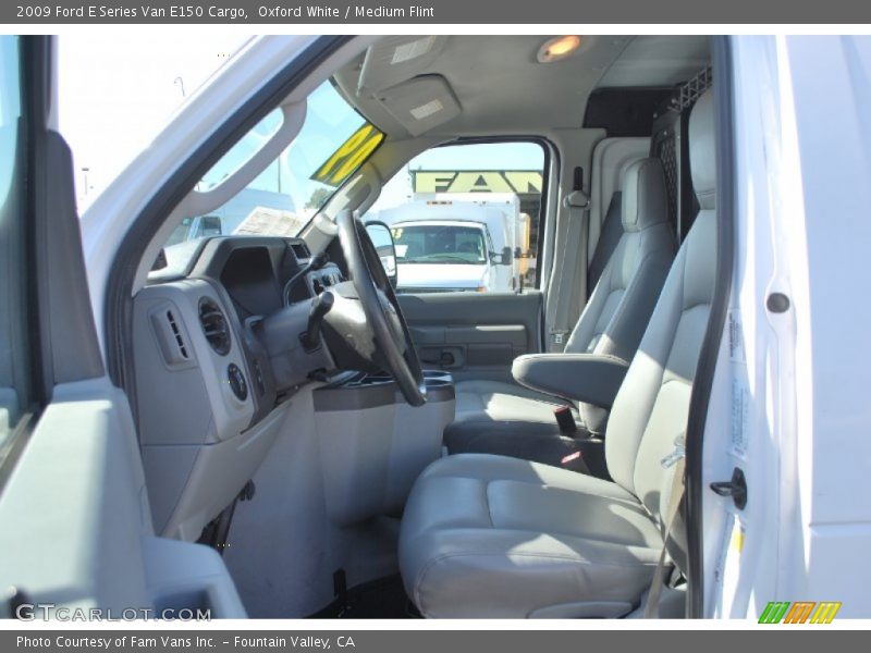 Oxford White / Medium Flint 2009 Ford E Series Van E150 Cargo
