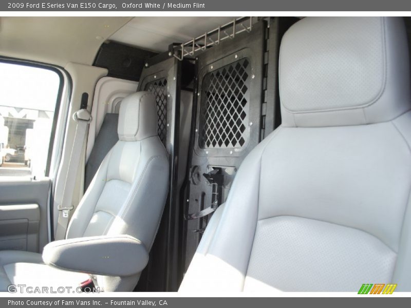 Oxford White / Medium Flint 2009 Ford E Series Van E150 Cargo