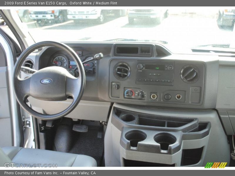 Oxford White / Medium Flint 2009 Ford E Series Van E150 Cargo