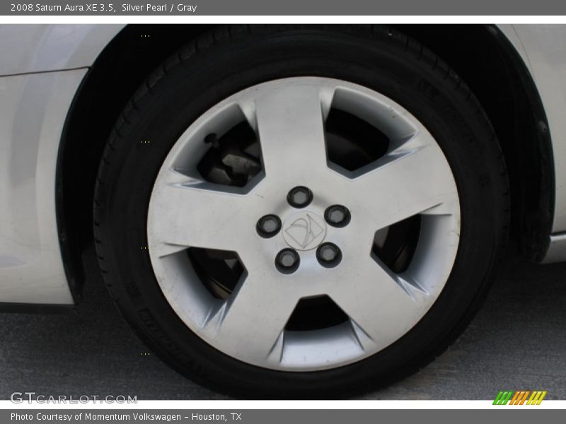 Silver Pearl / Gray 2008 Saturn Aura XE 3.5