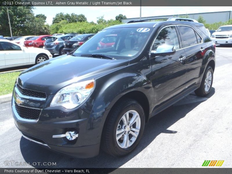 Ashen Gray Metallic / Light Titanium/Jet Black 2013 Chevrolet Equinox LTZ