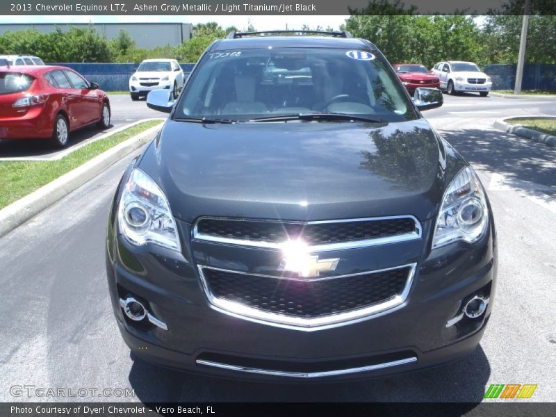 Ashen Gray Metallic / Light Titanium/Jet Black 2013 Chevrolet Equinox LTZ