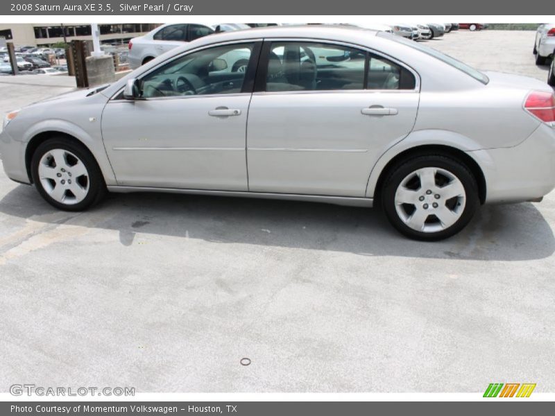 Silver Pearl / Gray 2008 Saturn Aura XE 3.5