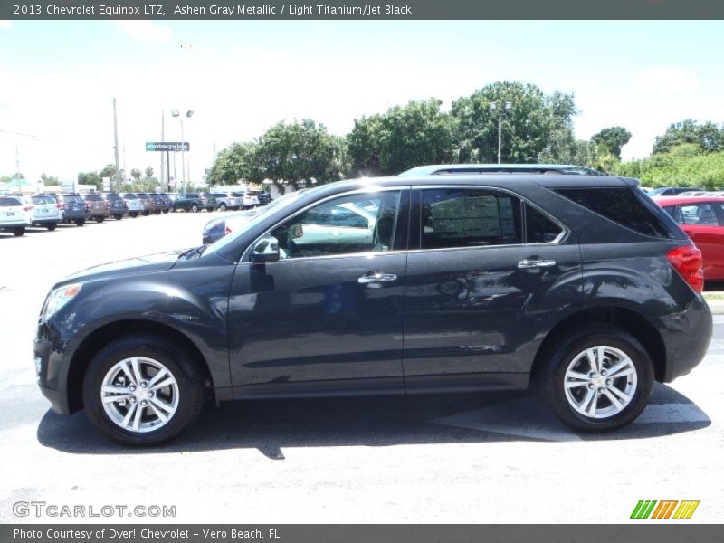 Ashen Gray Metallic / Light Titanium/Jet Black 2013 Chevrolet Equinox LTZ
