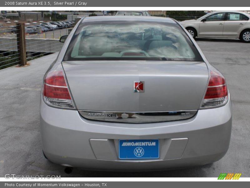 Silver Pearl / Gray 2008 Saturn Aura XE 3.5