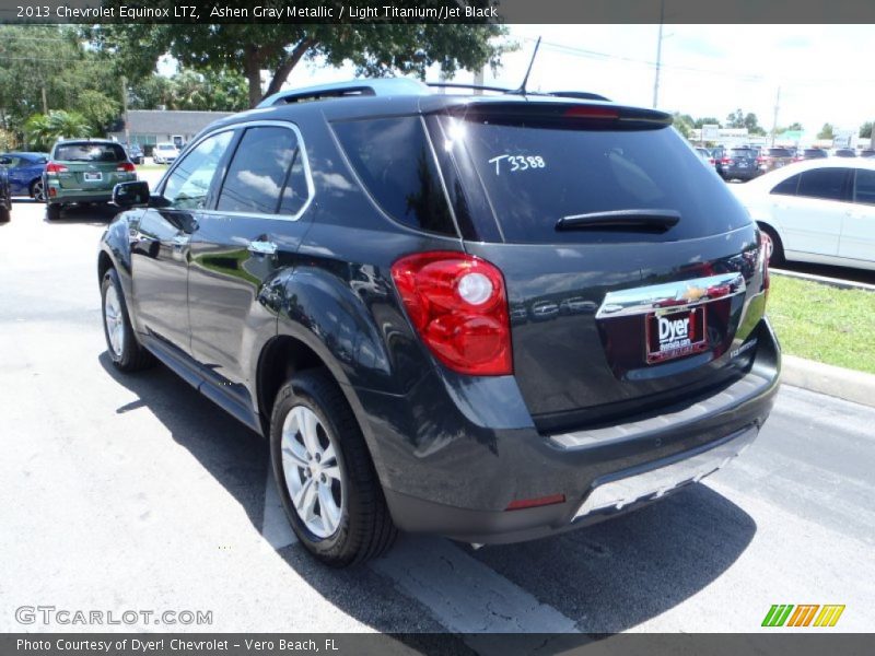 Ashen Gray Metallic / Light Titanium/Jet Black 2013 Chevrolet Equinox LTZ