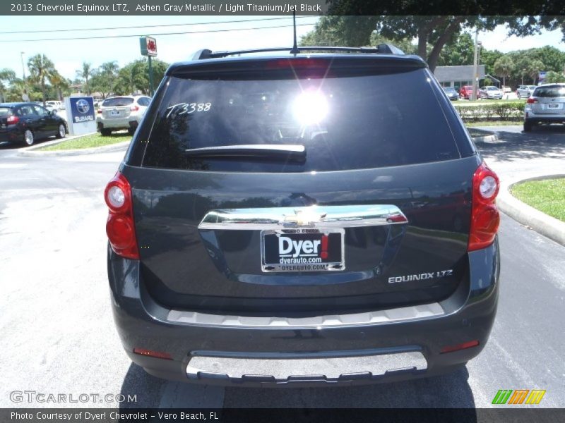 Ashen Gray Metallic / Light Titanium/Jet Black 2013 Chevrolet Equinox LTZ