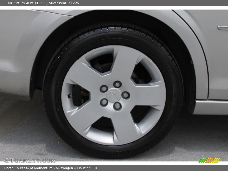 Silver Pearl / Gray 2008 Saturn Aura XE 3.5