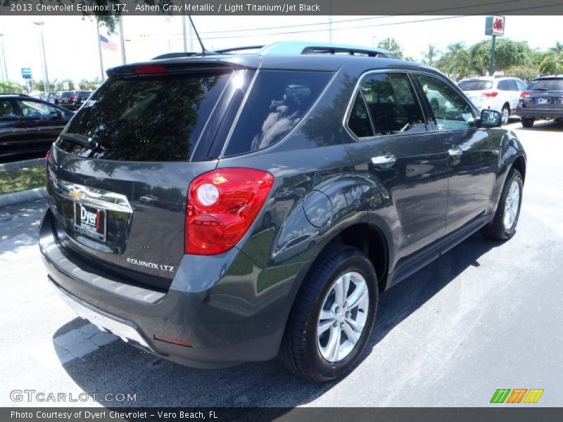 Ashen Gray Metallic / Light Titanium/Jet Black 2013 Chevrolet Equinox LTZ