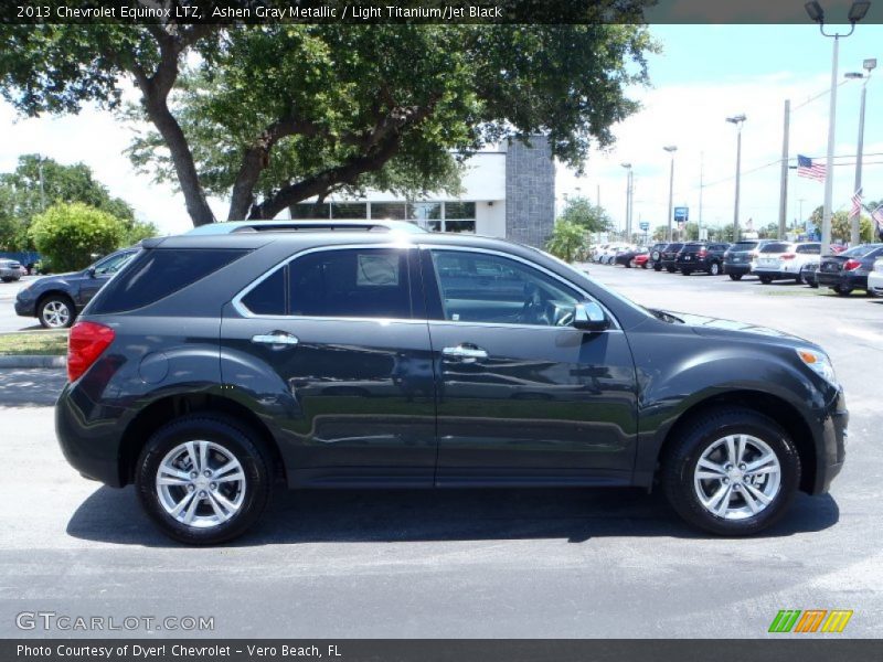 Ashen Gray Metallic / Light Titanium/Jet Black 2013 Chevrolet Equinox LTZ
