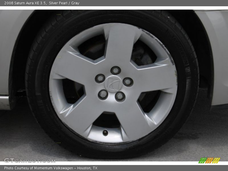 Silver Pearl / Gray 2008 Saturn Aura XE 3.5