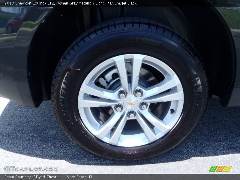 Ashen Gray Metallic / Light Titanium/Jet Black 2013 Chevrolet Equinox LTZ