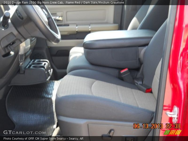Flame Red / Dark Slate/Medium Graystone 2010 Dodge Ram 1500 Big Horn Crew Cab