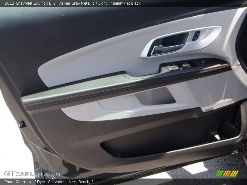 Ashen Gray Metallic / Light Titanium/Jet Black 2013 Chevrolet Equinox LTZ