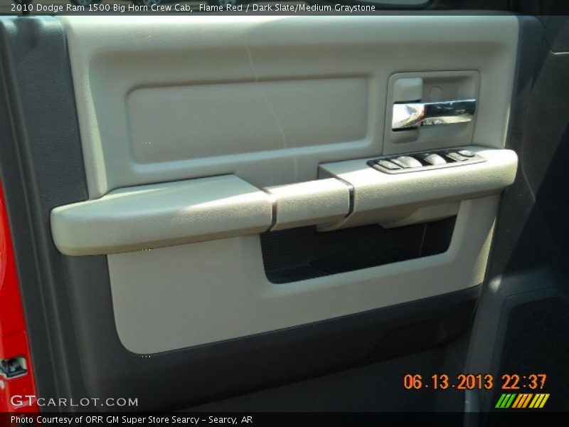 Flame Red / Dark Slate/Medium Graystone 2010 Dodge Ram 1500 Big Horn Crew Cab