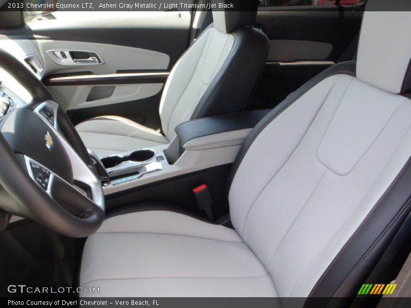 Ashen Gray Metallic / Light Titanium/Jet Black 2013 Chevrolet Equinox LTZ