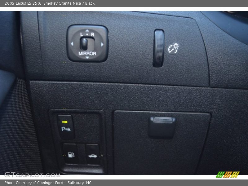 Smokey Granite Mica / Black 2009 Lexus ES 350