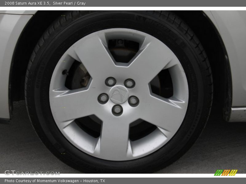 Silver Pearl / Gray 2008 Saturn Aura XE 3.5