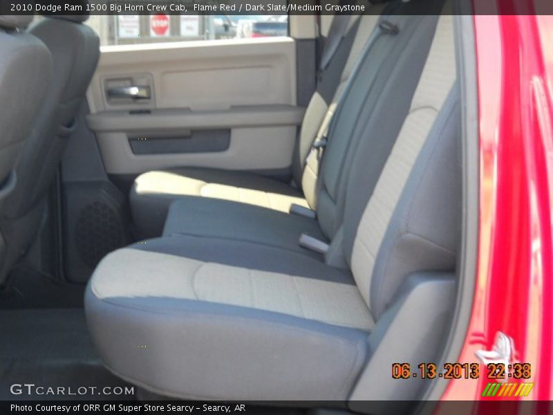 Flame Red / Dark Slate/Medium Graystone 2010 Dodge Ram 1500 Big Horn Crew Cab