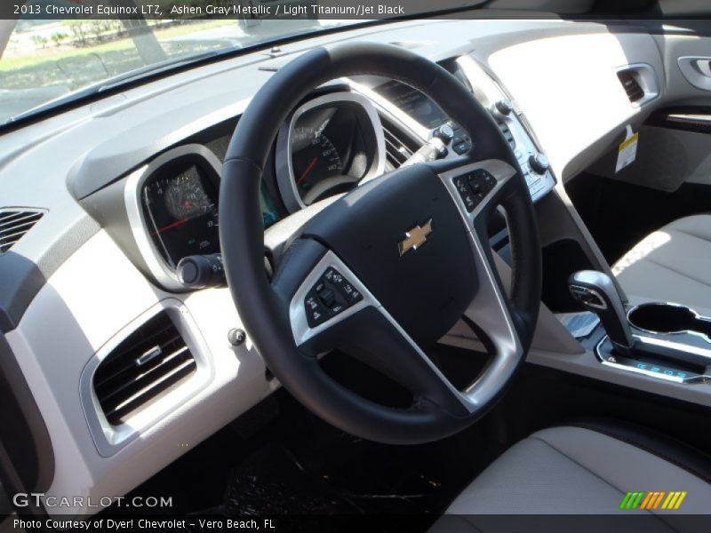 Ashen Gray Metallic / Light Titanium/Jet Black 2013 Chevrolet Equinox LTZ