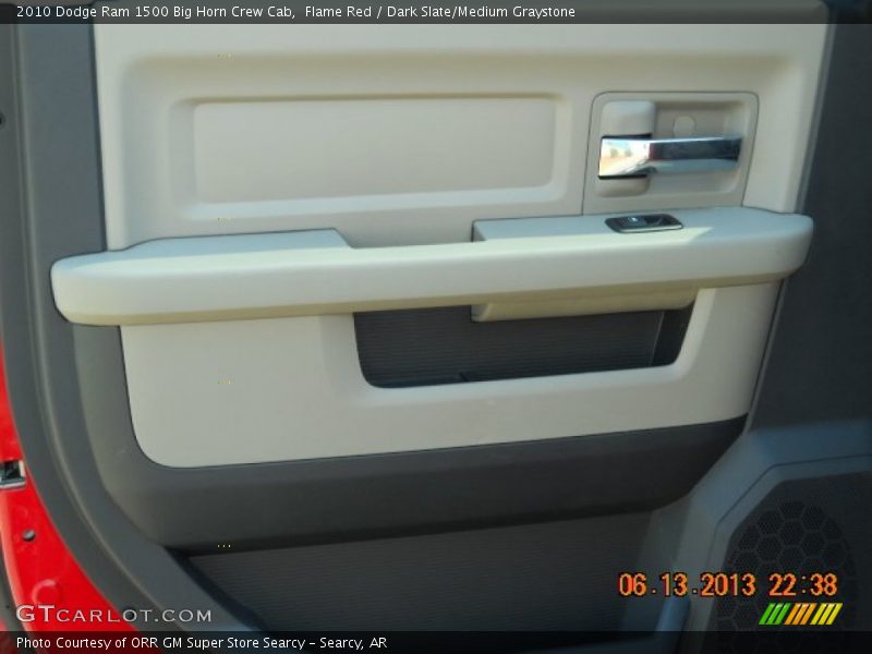 Flame Red / Dark Slate/Medium Graystone 2010 Dodge Ram 1500 Big Horn Crew Cab