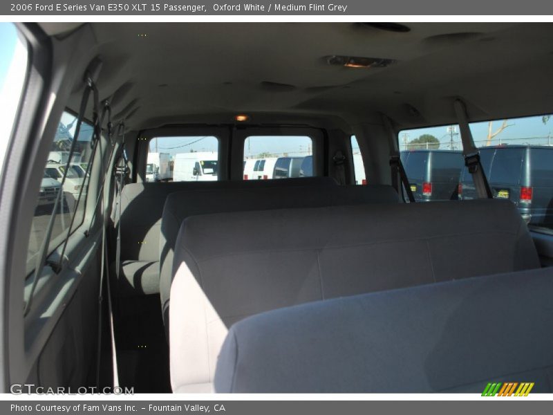 Oxford White / Medium Flint Grey 2006 Ford E Series Van E350 XLT 15 Passenger