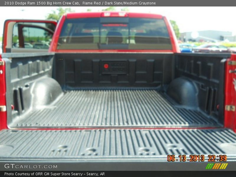 Flame Red / Dark Slate/Medium Graystone 2010 Dodge Ram 1500 Big Horn Crew Cab