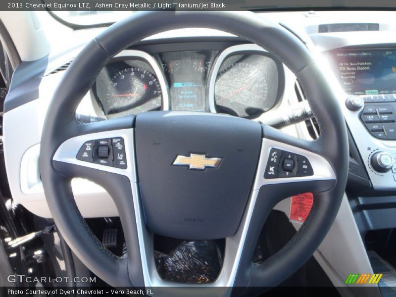 Ashen Gray Metallic / Light Titanium/Jet Black 2013 Chevrolet Equinox LTZ