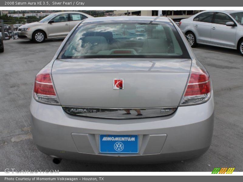 Silver Pearl / Gray 2008 Saturn Aura XE 3.5