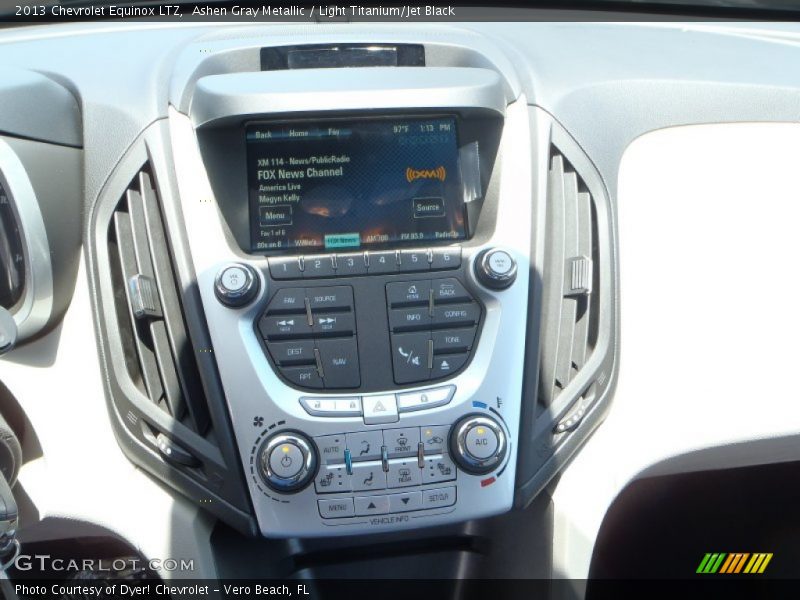 Ashen Gray Metallic / Light Titanium/Jet Black 2013 Chevrolet Equinox LTZ