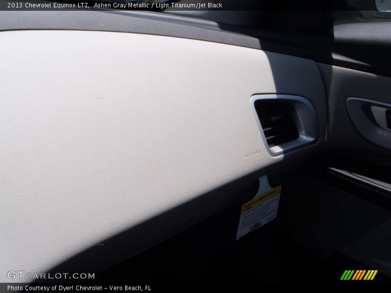 Ashen Gray Metallic / Light Titanium/Jet Black 2013 Chevrolet Equinox LTZ