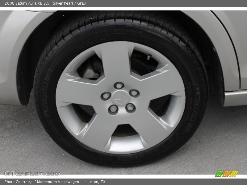 Silver Pearl / Gray 2008 Saturn Aura XE 3.5