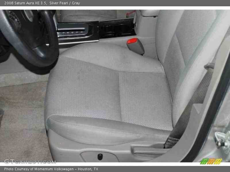 Silver Pearl / Gray 2008 Saturn Aura XE 3.5