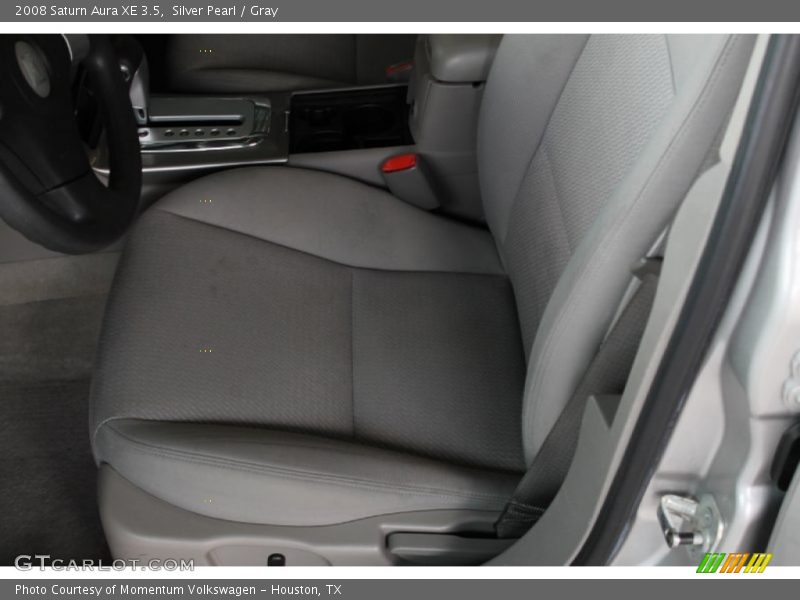 Silver Pearl / Gray 2008 Saturn Aura XE 3.5
