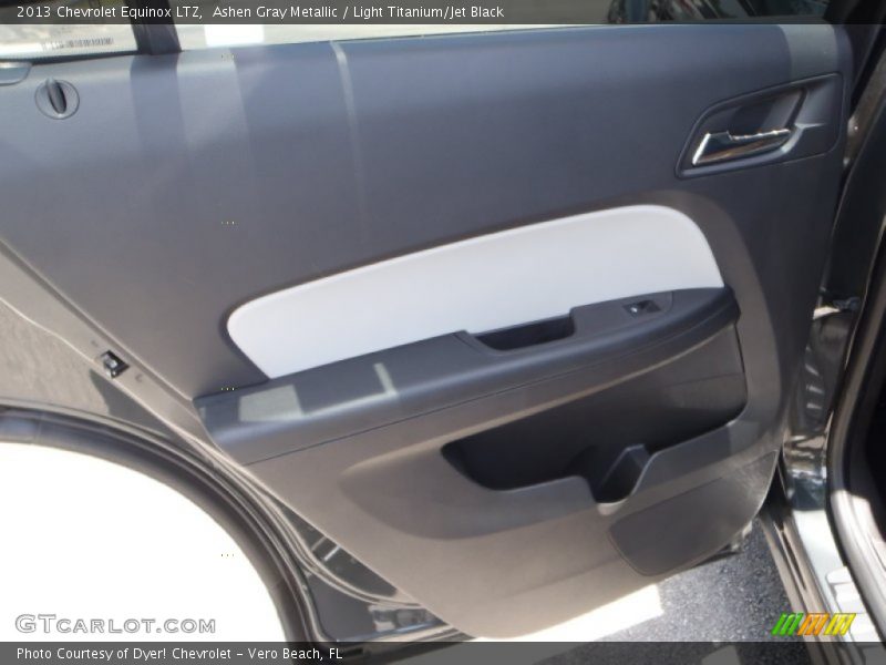 Ashen Gray Metallic / Light Titanium/Jet Black 2013 Chevrolet Equinox LTZ