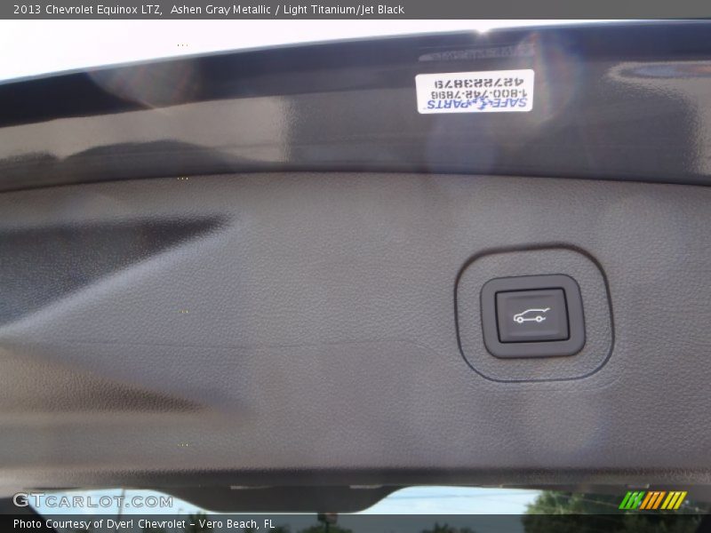 Ashen Gray Metallic / Light Titanium/Jet Black 2013 Chevrolet Equinox LTZ