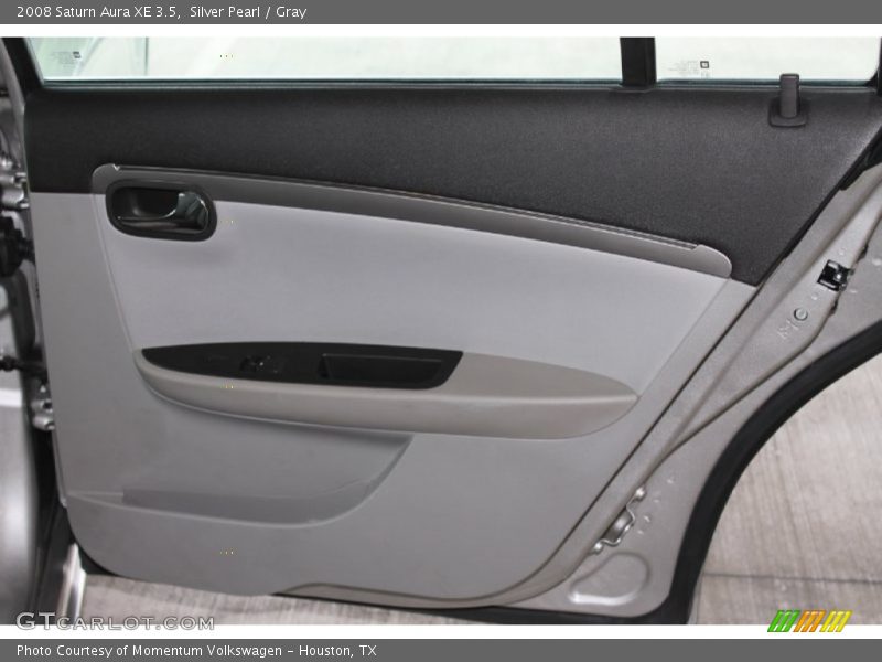 Silver Pearl / Gray 2008 Saturn Aura XE 3.5